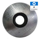 Golilla Acero 14 Mm 4 Unidades