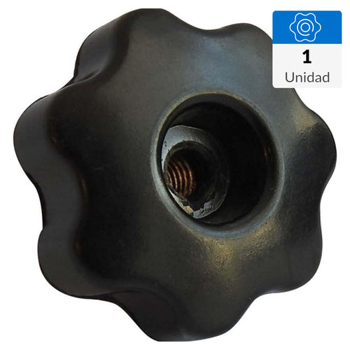 Tuerca Apriete Estrella M6 X 20 Mm 1 Unid