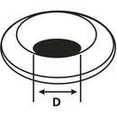 Golilla Acero 9.5 Mm 4 Unidades