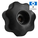 Tuerca Apriete Estrella M4 X 19 Mm 2 Unid