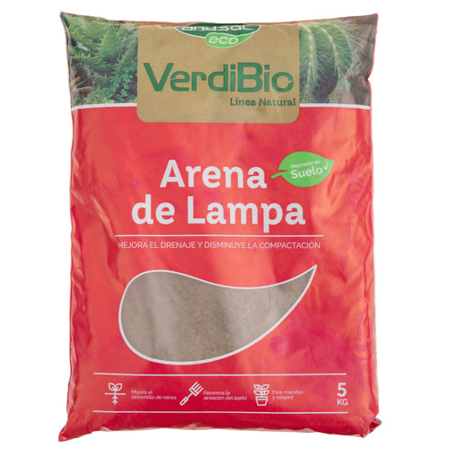 Arena De Lampa Gruesa Mejorador De Suelo 5 Kg