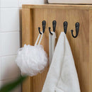 Colgador Simple Metal Negro