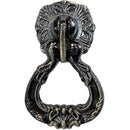 Tirador Decorativo C/Manilla 50 X 22 Mm Envejecido 1 Unid