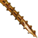 Tornillo Para Colgar M3 5X30 Mm Zincado Amarillo, 2 Unidades