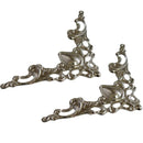Esquinero Decorativo Plateado 42X42 Mm Pack 2 Unidades