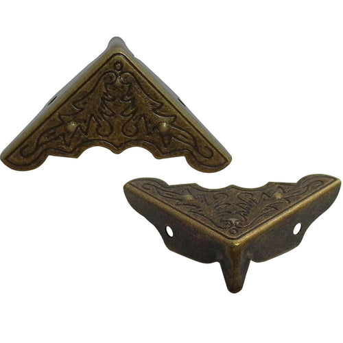 Esquinero Decorativo Envejecido Para Muebles 30X30 Mm 2 Unidades