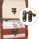 Chapa Decorativa Cierre Derecho 35 X 27 Mm Bronce Envejecido 1 Unid