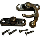 Chapa Decorativa Cierre Derecho 35 X 27 Mm Bronce Envejecido 1 Unid