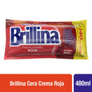 Cera Crema Sachet Roja 480Cc BRILLINA 