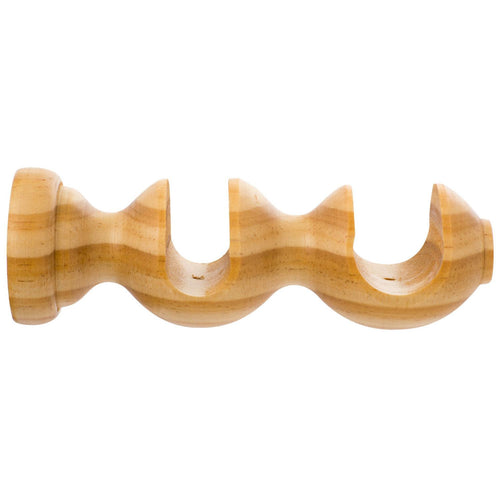 Soporte Para Barra De Cortina 19 Mm Natural
