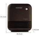 Termoventilador Electrico 1500 W Mh1588 Cafe