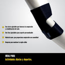 Soporte Codo Ajustable Para Lesiones Deportivas Talla Universal