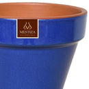 Macetero Kony De Arcilla 8X7 Cm Azul Imperial
