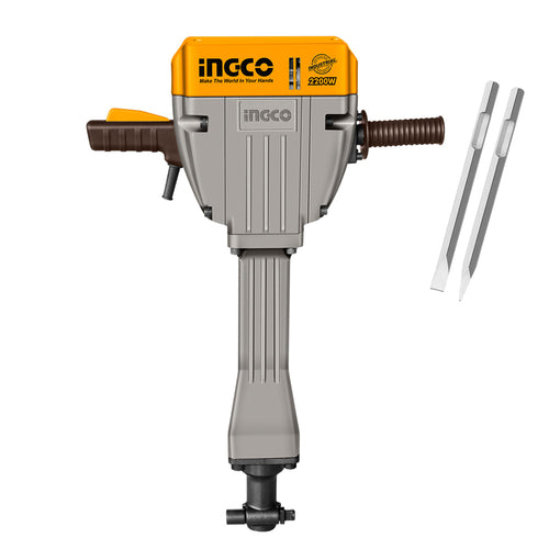 MARTILLO DEMOLEDOR ELECTRICO INDUSTRIAL 2200W/75J INGCO PDB22001