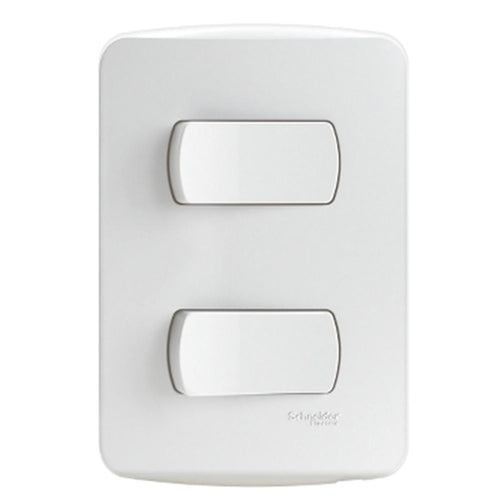 Placa Miluz Armada Int Doble Blanco