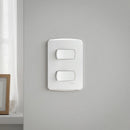 Placa Miluz Armada Int Doble Blanco