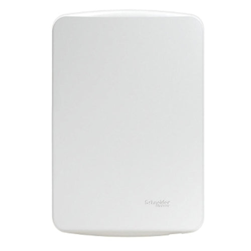 Placa Miluz Ciega Con Soporte Blanco