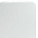 Placa Miluz Ciega Con Soporte Blanco