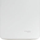 Placa Miluz Ciega Con Soporte Blanco