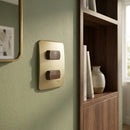 Placa Miluz Armada Int Doble Dorado