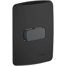 Placa Miluz Armada Interruptor 9/24 Grafito