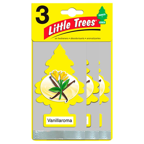 Pack 3 Aromatizantes Vainilla Para Auto U Hogar