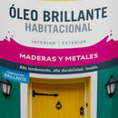oleo Habitacional 0.25 Galon(Es) Brillante Cafe Moro