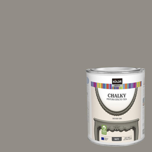 Pintura Chalk Brus Gris Ny 1L