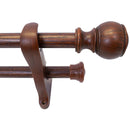 Set Doble 2.50 Tubo Hierro Lam. Madera 28Mm