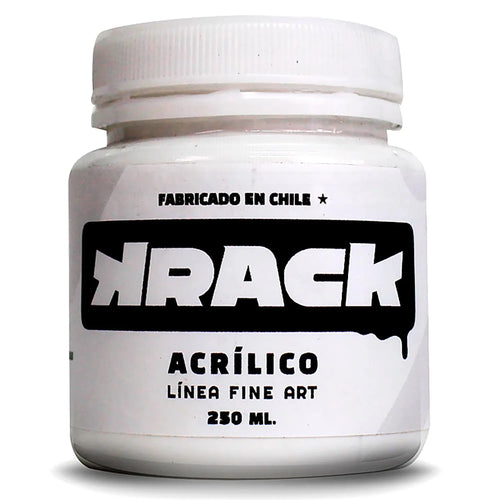 Pintura Acrilica Tarro 0.25 L Brillante Blanco Tiza