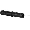 Union Doble Polietileno Pack 3 1/2" Negro 3U