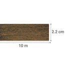 Tapacanto Pvc 22X0,4 Mm X 10 M Cocoa