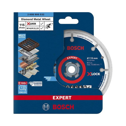 Disco Diamantado Expert Multimaterial 115X22,23Mm