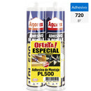 Adhesivo De Montaje Pl500 370G Pack 2