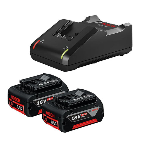 Kit 2 Baterias 4,0 Ah + Cargador 18V