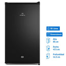 Minibar 90 Litros Negro Mmb 91 Blk