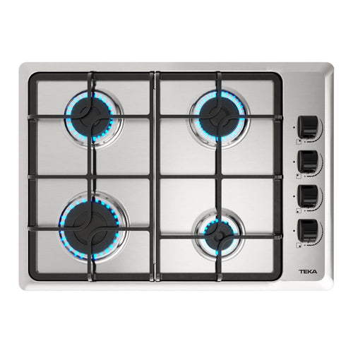 Encimera Gas Licuado 4 Platos Hlx-540 Kbb Oc Ix