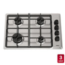 Encimera Gas Licuado 4 Platos Hlx-540 Kbb Oc Ix
