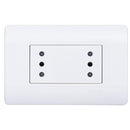 Enchufe 10A Duplex Genesis Bla