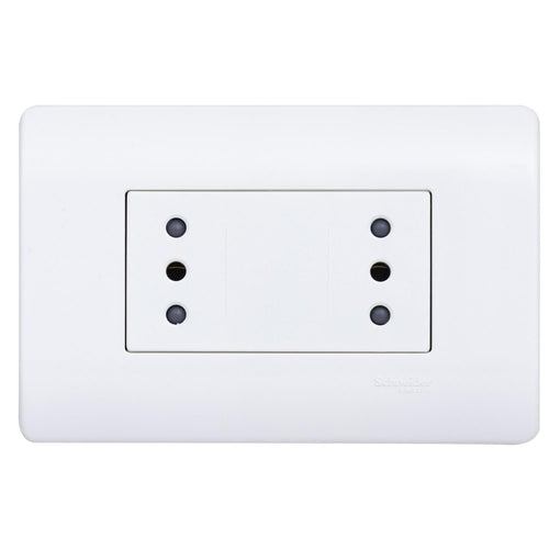 Enchufe 10A Duplex Genesis Bla