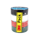 Pack Cinta Aisladora Electrica 19 Mm X 18 M Colores