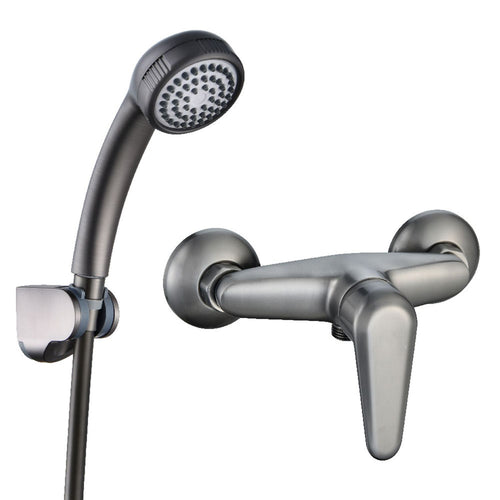 Monomando Solo Ducha Euro Gris
