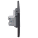 Placa Armada Nobile Tomacorriente Triple 10A Negro