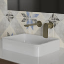 Grifo Lavabo Sobre Pared Sevilla Bronce