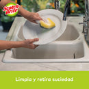 Pack De 4 Esponjas Estandar Para Limpieza Cocina