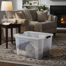Caja Ultraforte 47.4X45.7X77.5 Cm 120 L Transparente