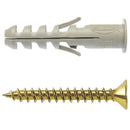 Tarugo Nylon Sa8Mm + Tornillo 5X45Mm 200 Unidades