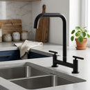 Combinacion Lavaplatos Lecco Negro