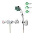Combinacion Ducha Receptaculo Rapel Plus Cromado