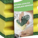 Set De 3 Esponjas Acanaladas Para Limpieza Cocina